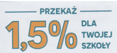 1,5% dla szkoły